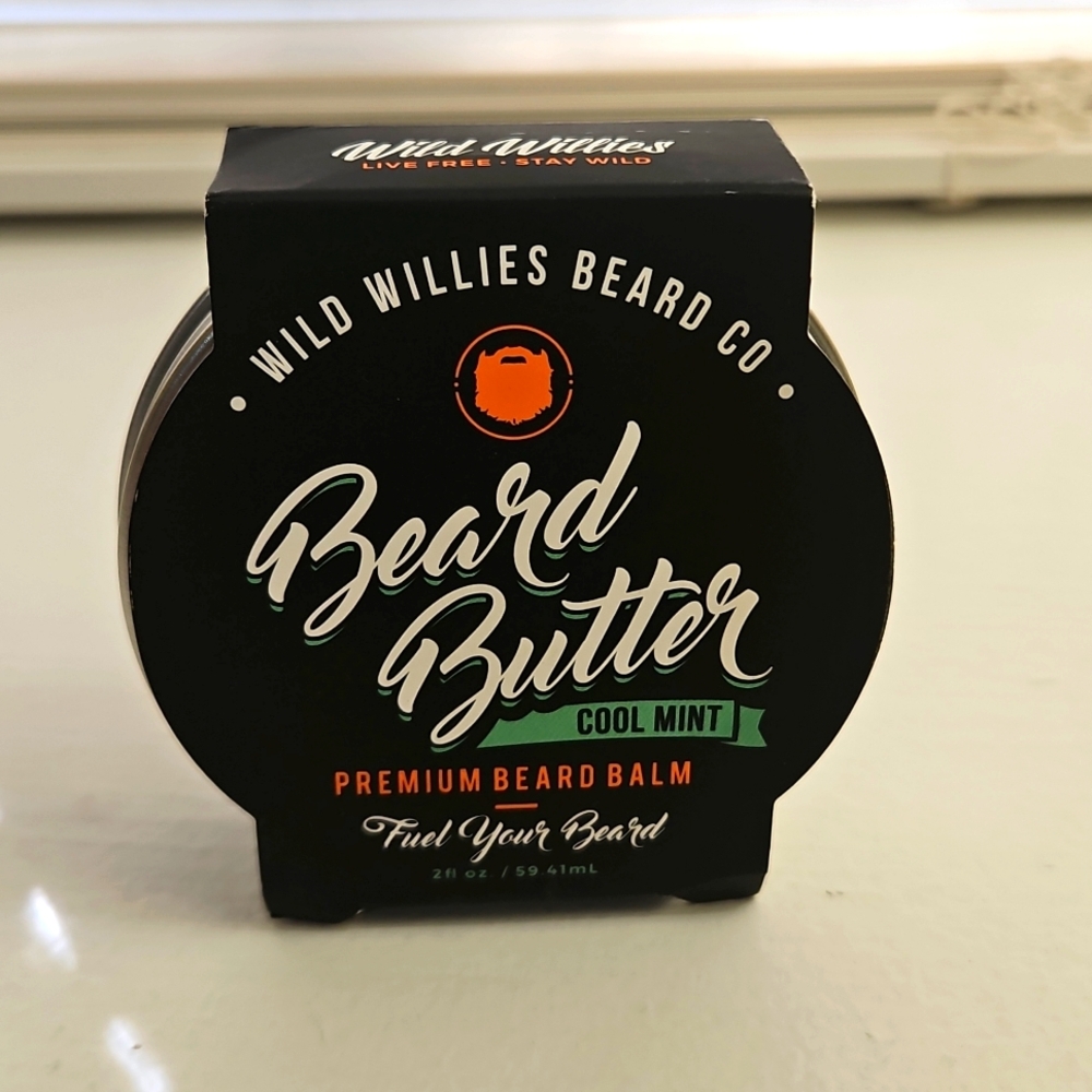 Beard Butter. Cool Mint Premium Beard Balm